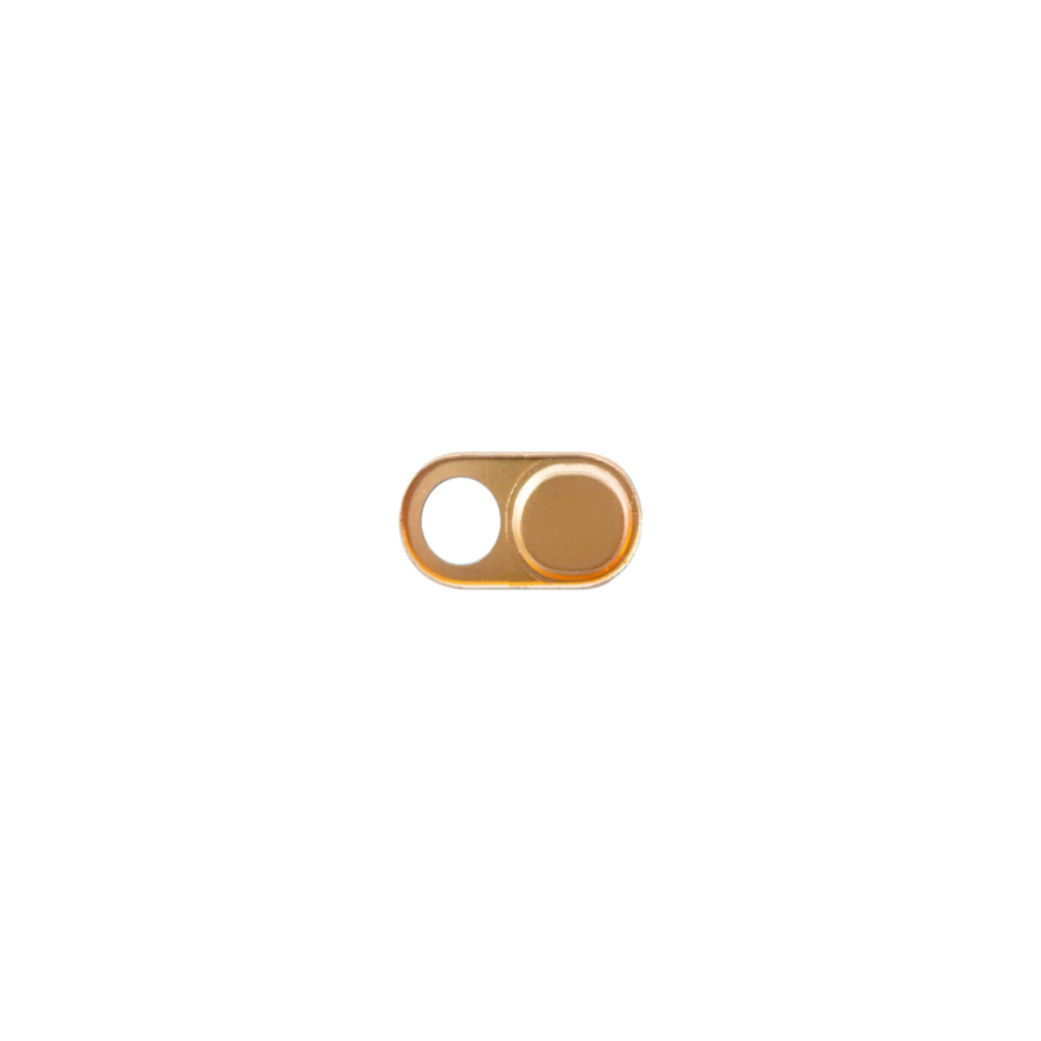 Webcam Cover Platin-Gold offen