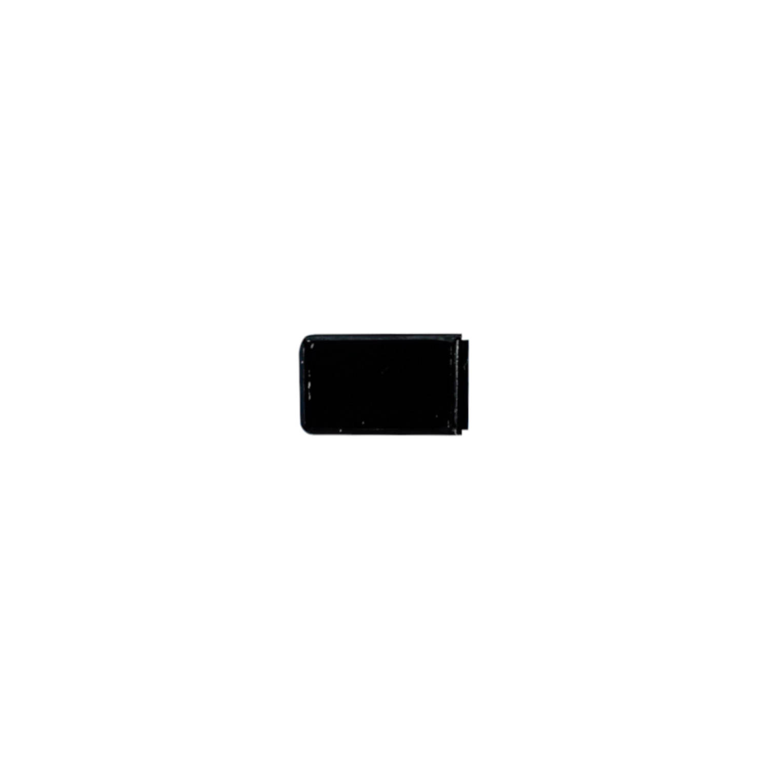 Webcam Cover Granit-Schwarz geschlossen