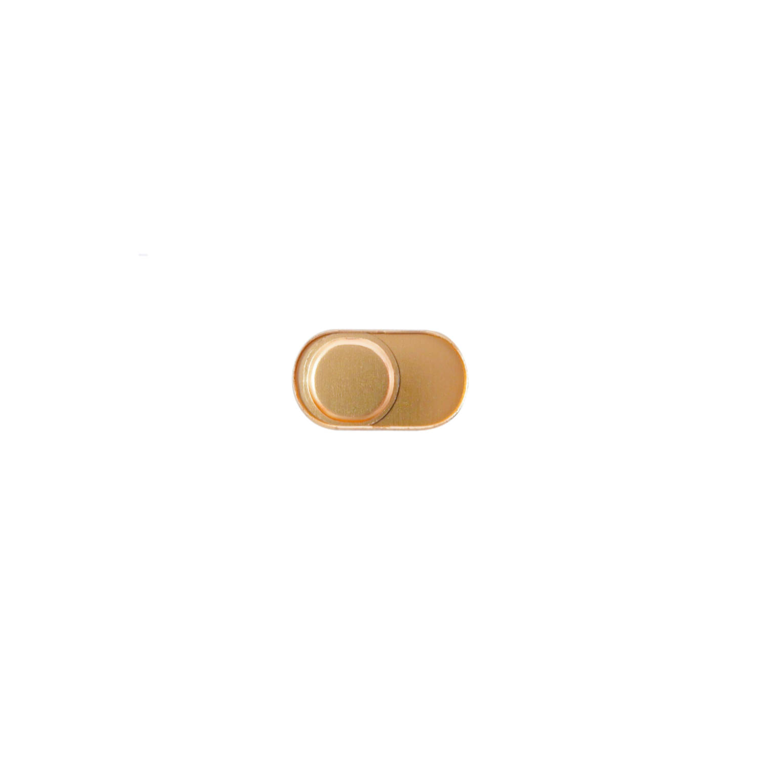Webcam Cover Platin-Gold geschlossen